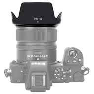 HB-112 Lens Hood Sun Shade for Nikon Nikkor Z DX 12-28mm F3.5-5.6 PZ VR Lens
