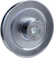 Saelno AB500-3/4 Single Groove Web Sheaves,5 inch Outside Diameter 3/4 inch bore v Belt Pulley,Motor