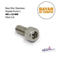 Baut Baud Stainless Kepala Kunci L