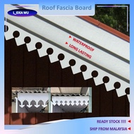 Skirting Roof Waterproofing DIY Fascia Board Papan Manis Rumah Panel Kerawang Ukiran Kayu Ukiran Sudut Hiasan Dinding