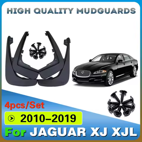Mudflaps FOR JAGUAR XJ XJL Mudguards Fender Mud Flap Guard Splash Mudguard Fenders Car Accessories A