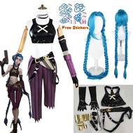 League of Legends Arcane Jinx Cosplay Costume - Perfect for Conventions