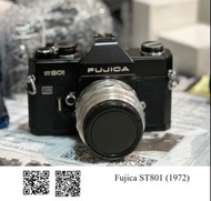 Repair Cost Checking For Fujica ST801 維修快門、清潔觀景窗、更換海綿、抹油格價參考方案
