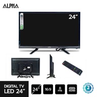 ALPHA  Digital TV LED ขนาด 24 นิ้ว รุ่น LWD 245AA-T2รับประกัน 2 ปี