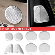 Car Door Audio Speaker Protection Cover Sticker Interior Modification Accessories For BMW For BMW X5