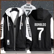 YB3 Cristiano Ronaldo number 7 football Hoodie Anime Sweatshirt Unisex Long Sleeve Top Cosplay 3D Pu