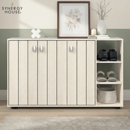 Synergy House Hansel Large Shoe Cabinet - 3 Colours (3.5ft)