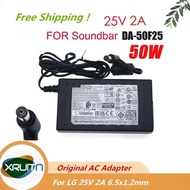 Original DA-50F25 25V 2A 50W AC Adapter Charger For LG LAS750M LAS855M NB4530A NB5530 NB5540 NB3730A