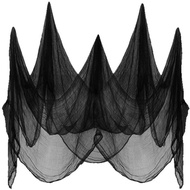 Halloween Decoration Gauze Props Tapestry Grid Multicolor Holiday Decoration Supplies Decoration Hau