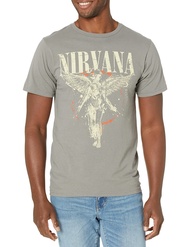 Nirvana mens Nirvana in Utero T-shirt, Asphalt, Xx-large T Shirt, Asphalt, XX-Large US
