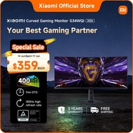 Xiaomi 34” Curved Gaming Monitor G34WQi 2026 – 180Hz WQHD Ultrawide 1ms FreeSync Premium HDR400