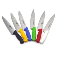 Color Handle Knife Color Separation Table Knife Plastic Handle Fruit Knife Chef Cooking Knife Chef Knife Commercial Knif