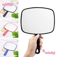 LANJ Makeup Mirror Handheld Folding Double Sided Salon Style
