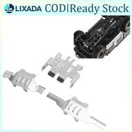 LIXADA RC Car Chassis Protector Corrosion Resistant Exquisite Craftsmanship Silver RC Chassis Armors