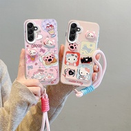Casing Samsung A25 Casing For Casing with a Bracelet  Casing hard Phone Casing BB-CYJZ