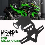 Motorcycle Accessories For Kawasaki Z500 Ninja 500 Z 500 Ninja500 SE 2024 2025 License Plate Holder 