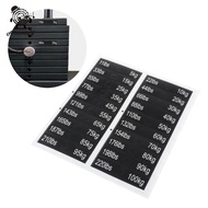 Amuzocity Weight Stack Labels 5kg to 100kg Weight Stickers Number Stickers for Weight Lifting