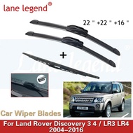 For LAND ROVER Discovery 3 4 / LR3 LR4 2004-2016 Car Front Rear Wiper Blades Windscreen Wipers Auto 
