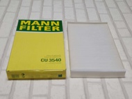 กรองแอร์  Benz  Vito II  W639   ทุกรุ่นย่อย     Cabin Air Filter  Mann  CU 3540 / CU3540