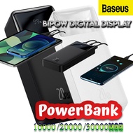 Baseus Bipow 20W 22.5W fast charge Powerbank 30000mAh &amp; 20000mAh &amp; 10000mah