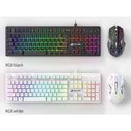 SG STOCK. T3 RGB Gaming Keyboard With Mouse Set (H0257)