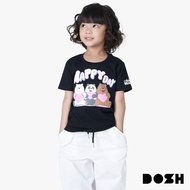 DOSH KIDS T-SHIRTS WE BARE BEARS เสื้อยืดคอกลมเด็ก DBBBT5022-BL (4-12)