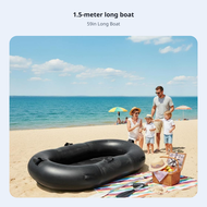 Inflatable Kayak Thickened PVC Dinghy Fishing Boat Water Raft Durable