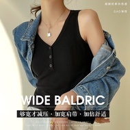 Taiwan Shipping Small Vest Women's Knitted v-Neck Outer Wear Loose Design Summer Thin Buttons Slim-F