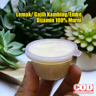 Lemak Embe/Gajih Embe/Lemak Kambing Murni Untuk Campuran Umpan
