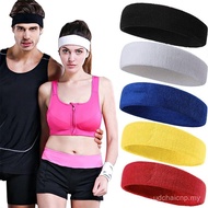 Elastic Sweat Absorbing Headband Fitness Yoga Headband Unisex Forehead Protection Headband I5R5