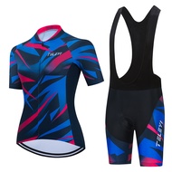 Bicycle Woman Cycling Clothing Mountain Bike Cycling Jersey Shorts Women Road Bike Shorts And T-shir