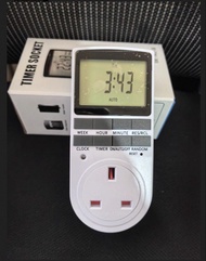 全新 電子定時插座定時器 開關大功率倒計時