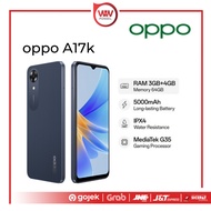 Hp Oppo A17k Ram 3GB Internal 64GB Garansi Resmi