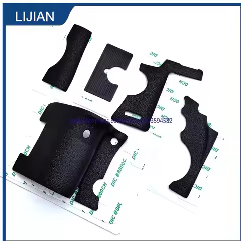 5PCS Body Rubber Shell For Canon 5D Mark III 5DIII 5D3 Side front Thumb Bottom CF card slot cover Ha