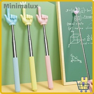 MINIMALUX Teaching Pointer, Telescopic Rod Finger Design Finger Reading Sticks, Professional Stainle