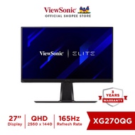 ViewSonic XG270QG 27” Quad HD 2560 x 1440 165Hz LED IPS Technology 1ms FreeSync Monitor