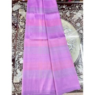 Silk Sarong Surin Real 32 Kg Size 1x2 Meters Purple And Pink Floor N11-ST-0427691