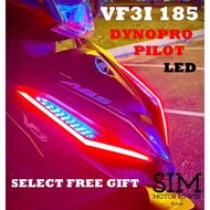 VF3I 185 DYNO PROJECT DYNOPRO PILOT LIGHT LED SYM VF3I MATAGABAN 6 COLOUR