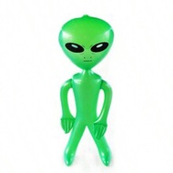 1pc 63 X 33.5 Inches Inflatable Alien Decoration For Pool Party, Birthday, Halloween, Alien-Themed P