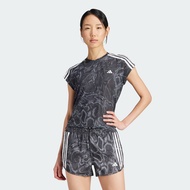 adidas วิ่ง เสื้อยืด AEROREADY ผู้หญิง สีดำ IM5421