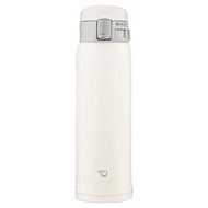 Zojirushi Water Bottle Direct Drinking [One Touch Open] Stainless Steel Mug 480ml Pale White SM-SF48-WM [Direct From JAPAN]