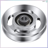 Gym Equipment Aluminum Replacement Pulleys High Cable for 8.80X8.80X2.00CM Silver  junshaoyipin