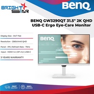 BENQ GW3290QT 31.5" 2K QHD USB-C Ergonomic Eye-Care Monitor