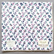 Paul and Joe Sister 古董女士手帕 印花圖案 17 x 16.5 英吋