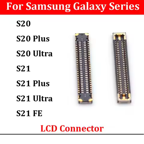 2Pcs/Lot LCD FPC Plug Connector For Samsung Galaxy S20 Plus S20U S21 Ultra S21P S21FE Note20 Ultra R