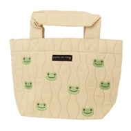 Pickles the Frog 青蛙 日版 刺繡 絎縫 手挽袋 (188281-23)