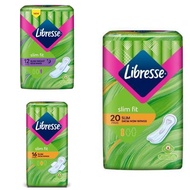 Libresse Slim Fit Sanitary Pad (Hijau) Wings/NonWings 12pad/16pad/20pad