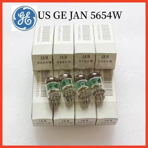 Original US GE JAN 5654W 5654 Vacuum Electron Tube Upgrade 6J1 6J2 6M1N EF95 403A 6AK5 6AU6 403B 572