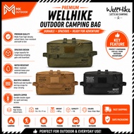 Wellhike Outdoor Camping Bag Folding Portable Tool Organizer Bag Large Capacity Lightweight Storage 