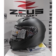 ZEUS ZS811c Matt Black Flat Visor - Zeus ZS 811C Full Face Helmet Flat Visor